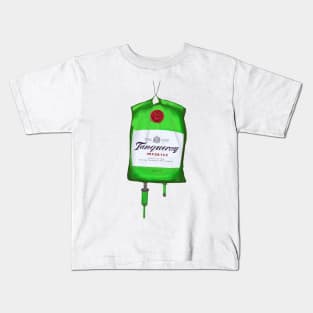 IV gin drip Kids T-Shirt